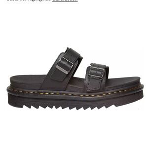 Dr. Martens Black Double Strap Loafers never worn perfect condition … no tags